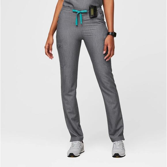 Figs Yola Skinny Scrub Pants XXS in Graphite Gray - Picture 1 of 4